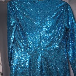 NEVER worn!!! Sequins Prom Dress